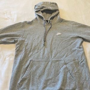 Grey Nike Sweatshirt Hoodie
